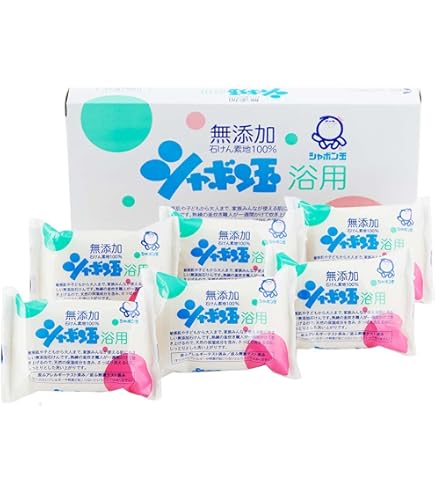 Amazon | シャボン玉石けん シャボン玉 化粧石けん シャボン玉浴用 12